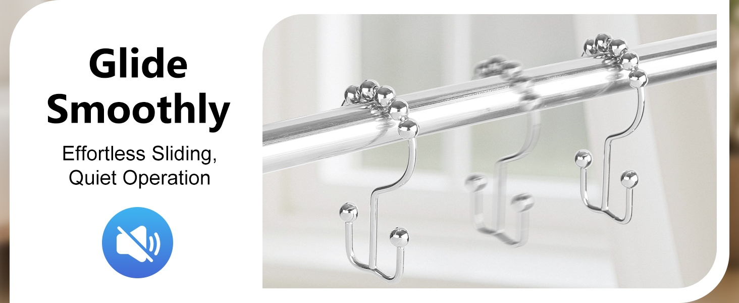 shower curtain hangers