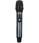 comiso Custom Wireless Microphones for M8 150W Peak Portable Bluetooth Speaker, Waterproof Outdoo...