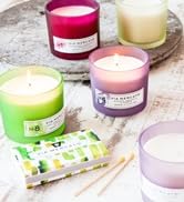 Via Mercato Scented Candles and Match Box Sets Collection.