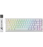 ATTACK SHARK X68 HE Rapid Trigger Mechanical Gaming Keyboard 60% Wired with Adjustable Actuation,...