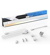 Ensenior 32 Inch Hand Wave LED Under Cabinet Lighting Plug in or Hardwired with Dimmable 5CCT CRI...