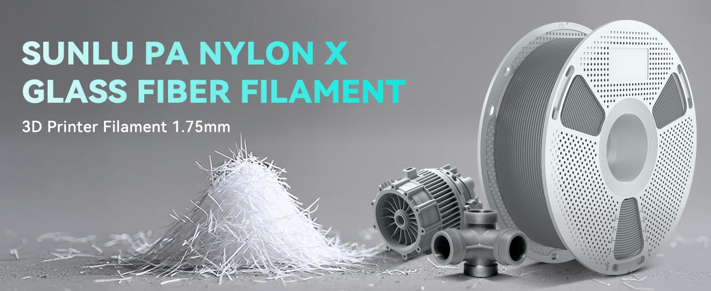 SUNLU 3d printer engineering filament PA6-GF