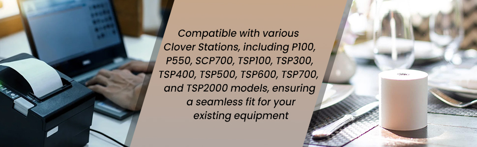 BAM POS Thermal Paper rolls