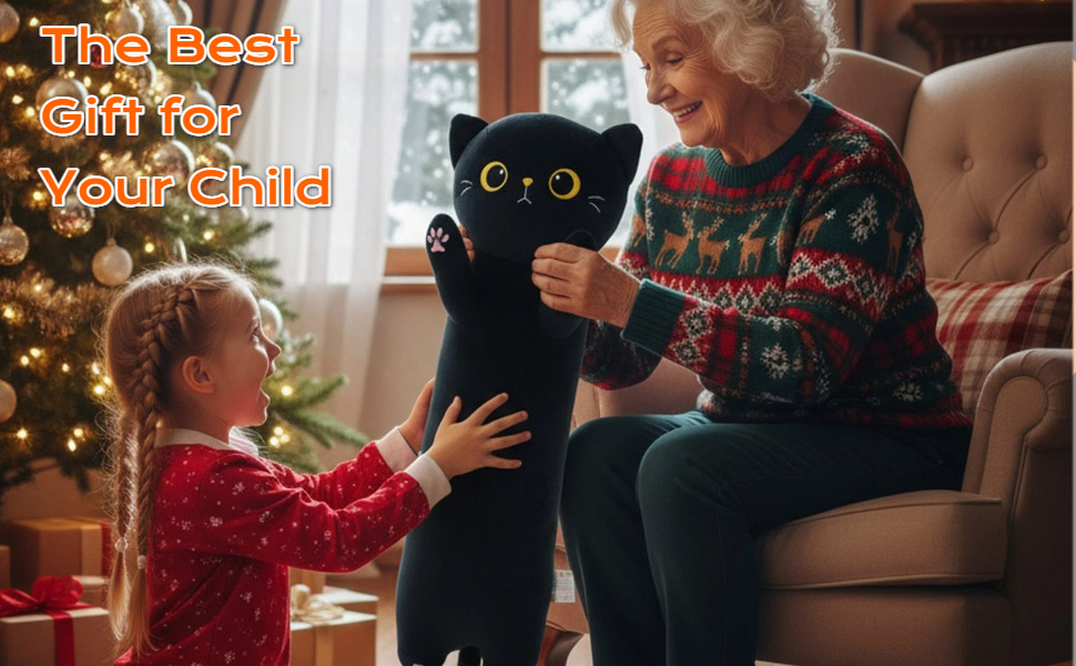 long cat pillow gift