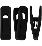 Trgowaul Velvet Hangers Clips, Pants Hangers Velvet Clips, Strong Finger Clips Perfect for Thin V...