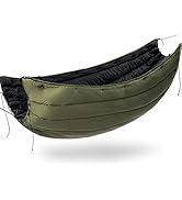 onewind Double Hammock Underquilt Warm Insulation Ultralight 3-4 Season Camping Quilt, Portable f...