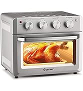 ARLIME 1550W Air Fryer Toaster Oven Combo 19Qt, 7-in-1 Convection Hot Air Fryer Oven Countertop f...