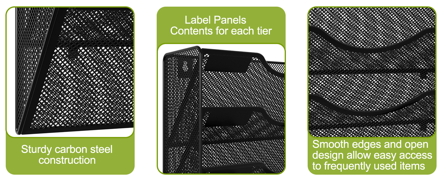 wall file organizer 5 tier