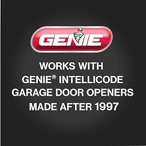 Genie g3t intellicode garage door opener remote, works with Genie openers made after 1997