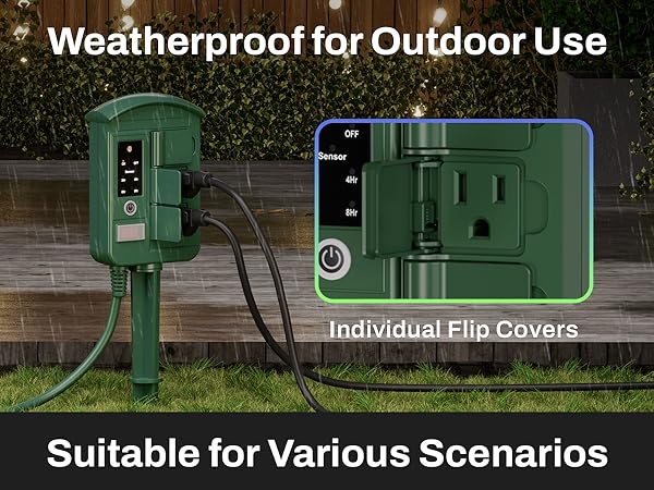 outlet timer outdoor