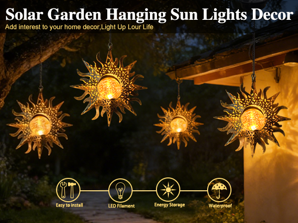 hanging sun