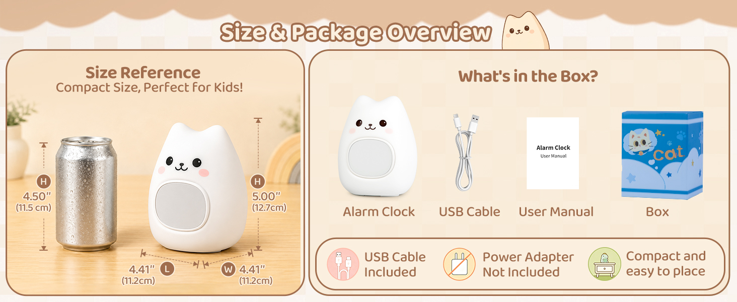 Alarm clock for kids