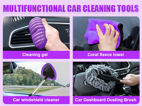 car cleaning supplies