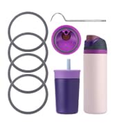 BMSQOFD 4pcs Water Bottle Gasket Replacement Sealing Ring Replacement for Owala FreeSip 16/19/24/...