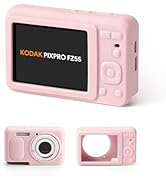 YINKECASE KODAK PIXPRO FZ55 Silicone Cover, Slim Anti-Scratch Protective Case - Lightweight FZ55 ...
