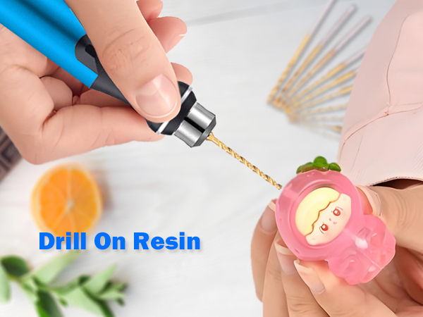 drill on resin electric