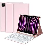 Keyboard Case for iPad Pro 11" 4th Gen 2022/ 3rd Gen 2021/2nd Gen 2020/1st Gen 2018,iPad Air 5th/...