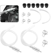OFBAND 2Set Brake Bleeder Kit,Brake Fluid Bleeder Kit Includes 4PCS Brake Bleeder Hose,2PCS One W...