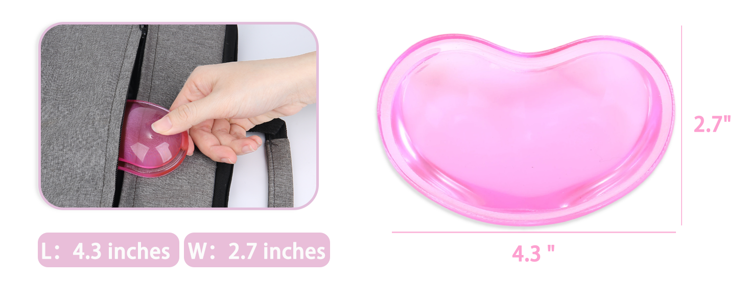 L:4.3 inchesW: 2.7 inches