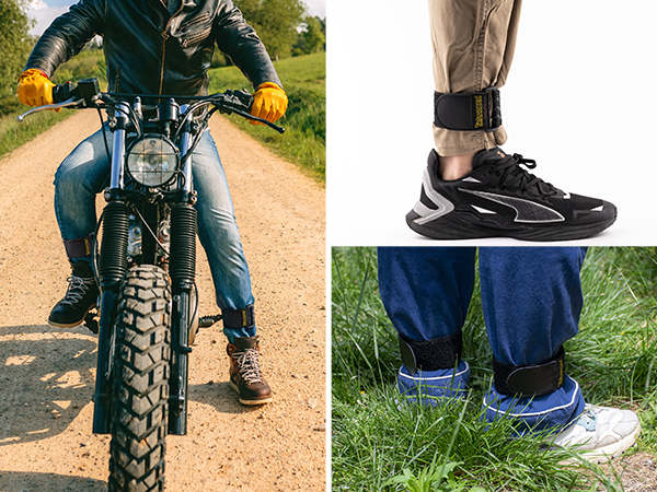 Trilancer Elastic Cinch Straps with Anti-Slip Strips