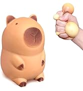 Capybara Squishy Stress Balls for Kids and Adults, Squishy Capybara Dough Ball Squeeze Sensory Fi...