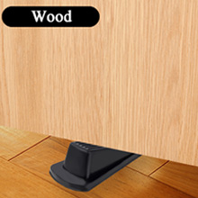Door Stoppers, 4 Pack Door Stoppers for Bottom of Door, Door Gaps, Rubber Door Stopper Wedge
