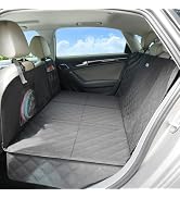 ALLANSING Back Seat Extender for Dogs- Hard Bottom Car Seat Cover for Pets, Heavy-Duty 900D Water...