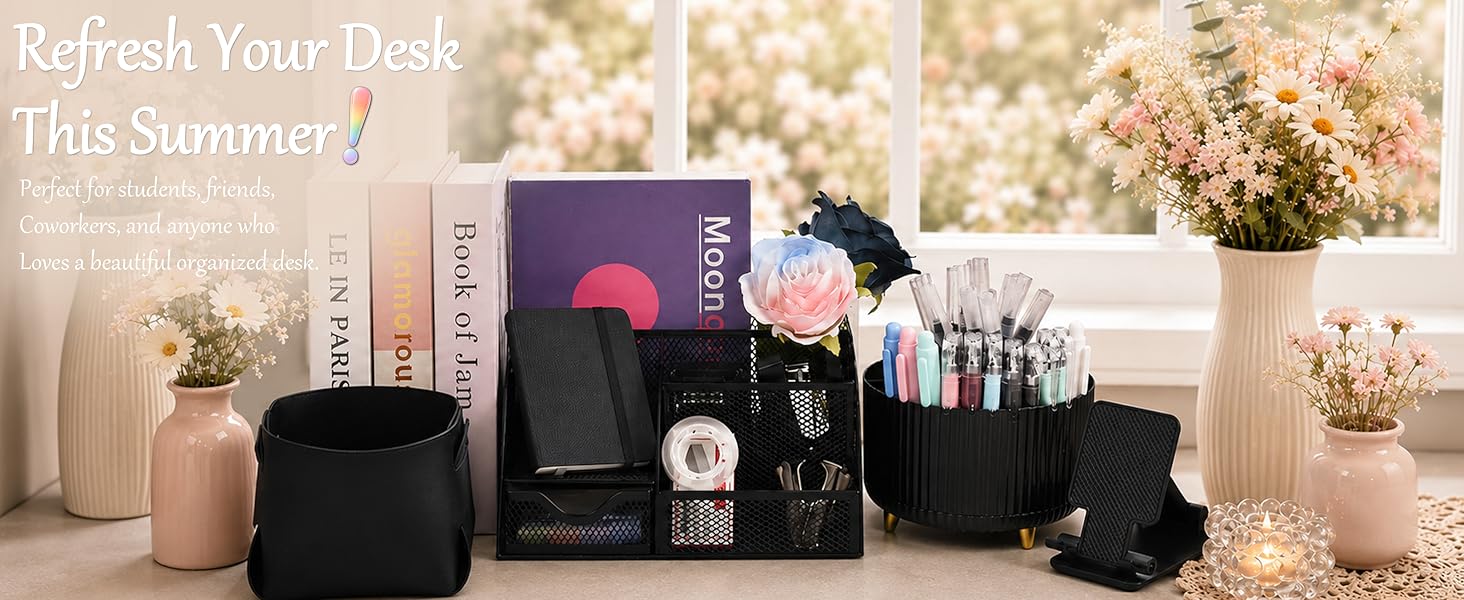 Black Desk Accessories
