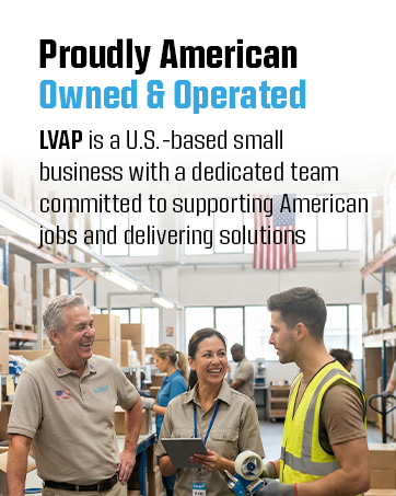LVAP, industrial, american brand, maintenance and cleaning products, professional