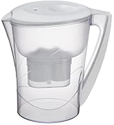 Pureal Onlypure Water Filter Pitcher, 10-Cup Capacity, 4-Stage Carbon Block Filter, BPA Free, Red...