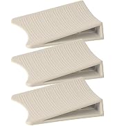 3 Pack Door Stoppers for Bottom of Door, Optish Rubber Door Stop Non Slip Doorstop, Door Stopper ...