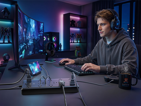 gaming power strip