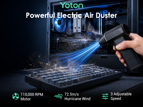 YE01 compressed air duster