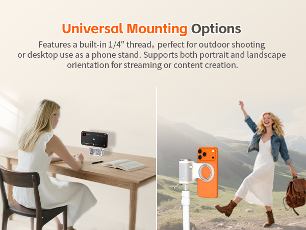 magnetic phone camera grip