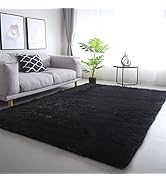 CAIYUECS Shag Area Rug,Indoor Ultra Soft Fluffy Plush Rugs for Bedroom Living Room, Non-Skid Mode...