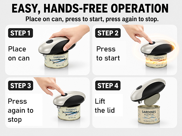 can opener rechargeable