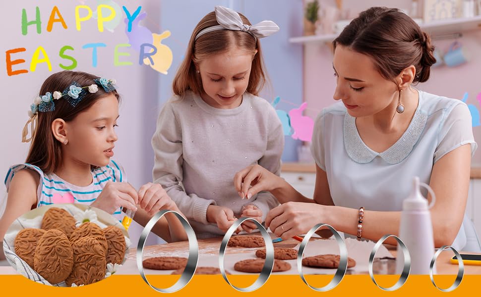 Easter egg cutters