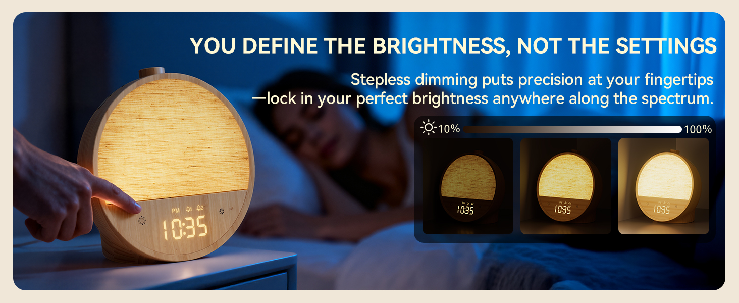 dimmable night light