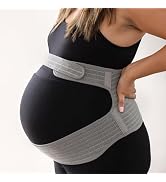 haakaa Pregnancy Belly Band, One-Piece Maternity Belt for Pregnant Women, Breathable Belly Suppor...
