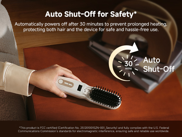 hair straightener brush