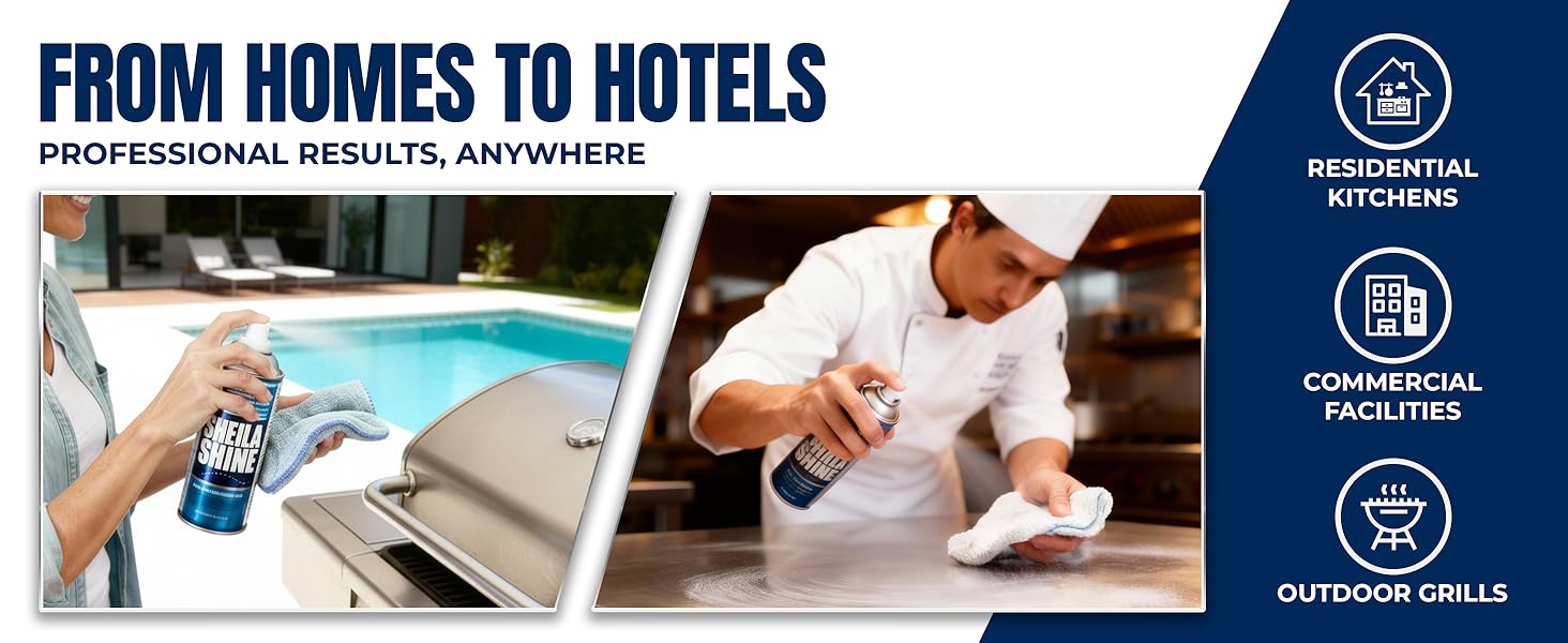 Kitchen Appliances, Refrigerators, Sinks, Ovens &amp Grills Stainless Steel Appliance Cleaner Spray