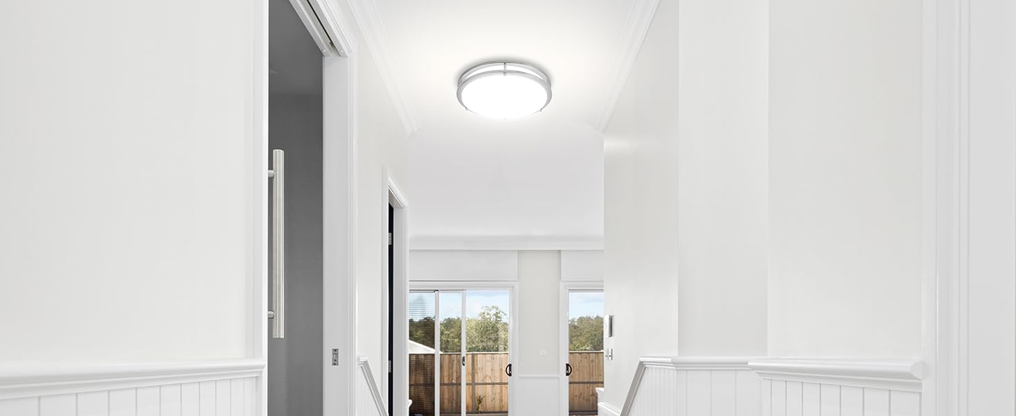 Flush Mount LED Ceiling Light Fixture
