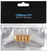 Official Creality 3D Printer Ender 3 0.4mm 5PCS Brass Hotend Nozzles for Ender 3/Ender 3 V2/Ender...