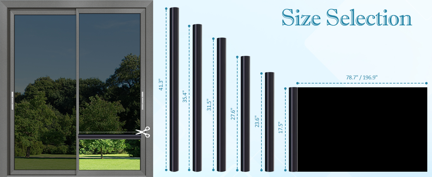 window blackout film