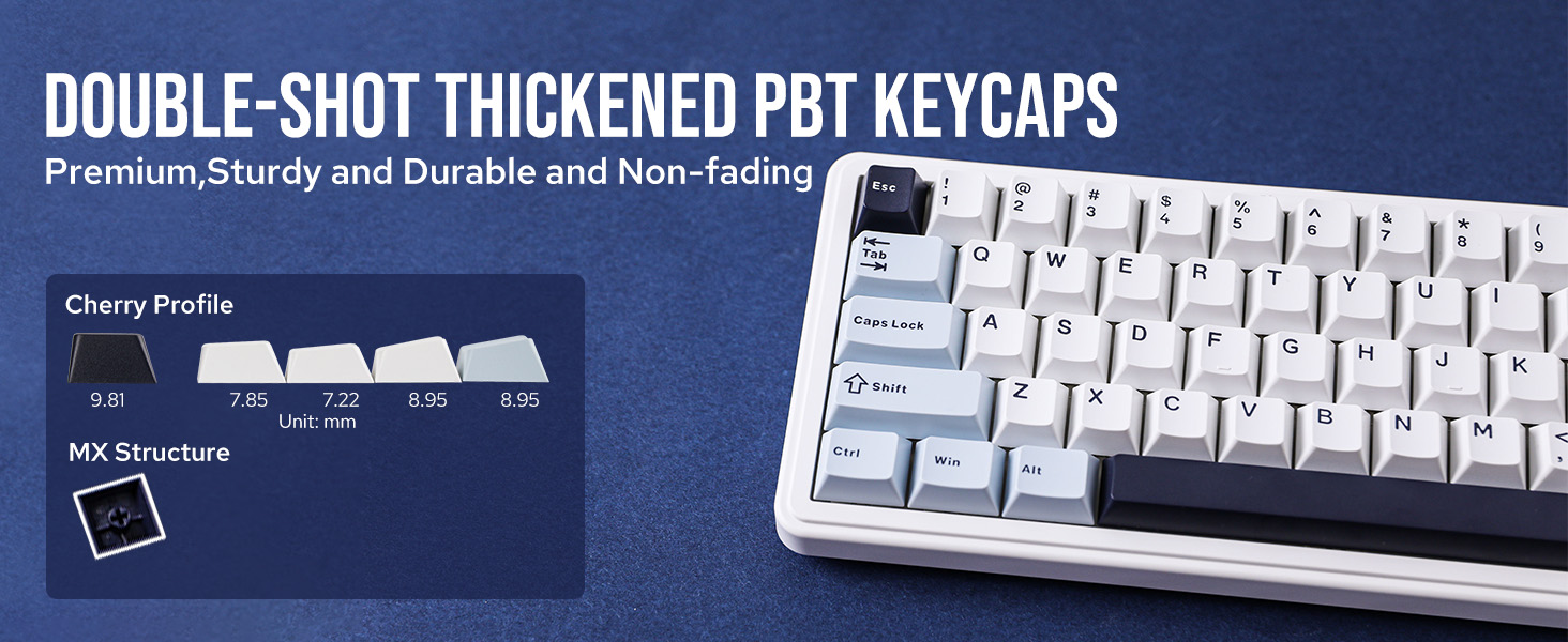 F65 wireless gaming keyboard