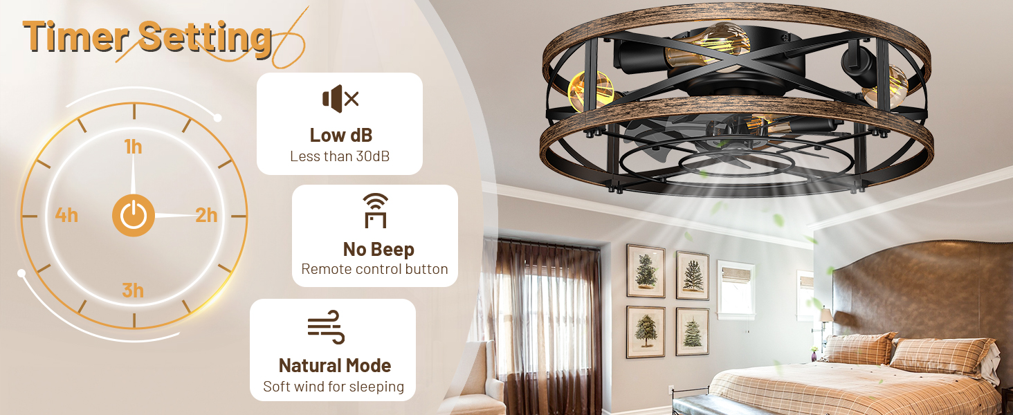industrial ceiling light fan