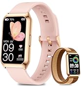 GADIXY Smart Watches for Women Fitness Tracker with Heart Rate/Blood Oxygen/Sleep Tracker,Activit...