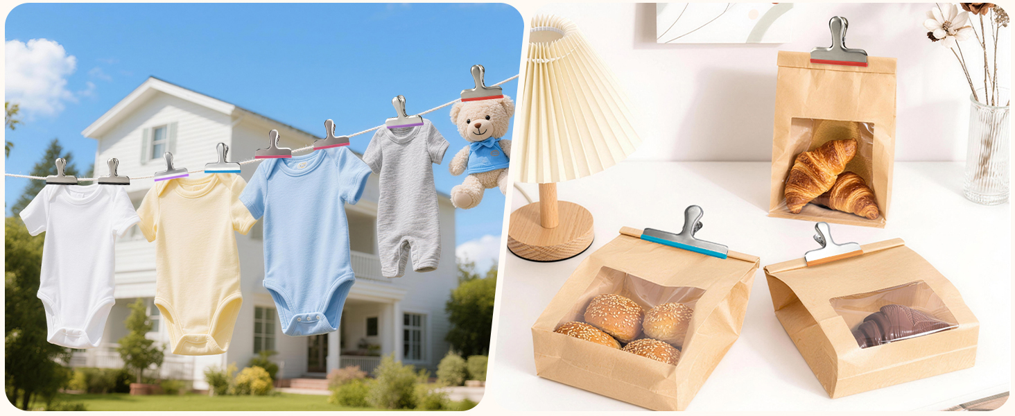 bag clips for food storage kitchen essentials for new home chip clips funny fun chip clips clips