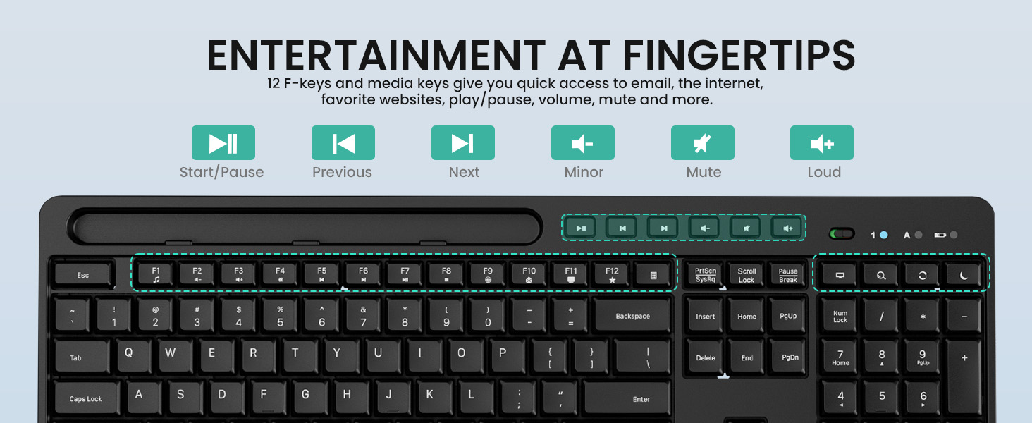 wireless mouse and keyboard
