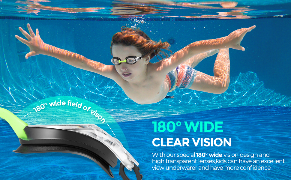 Unisex-Child Swim Goggles